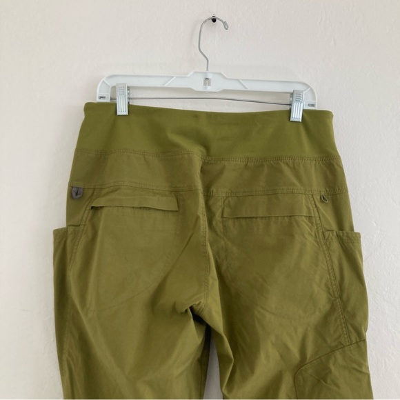 PRANA Kanab Pants Green Climbing Hiking Outdoors Gorpcore Ripstop Size Large - Picture 5 of 9